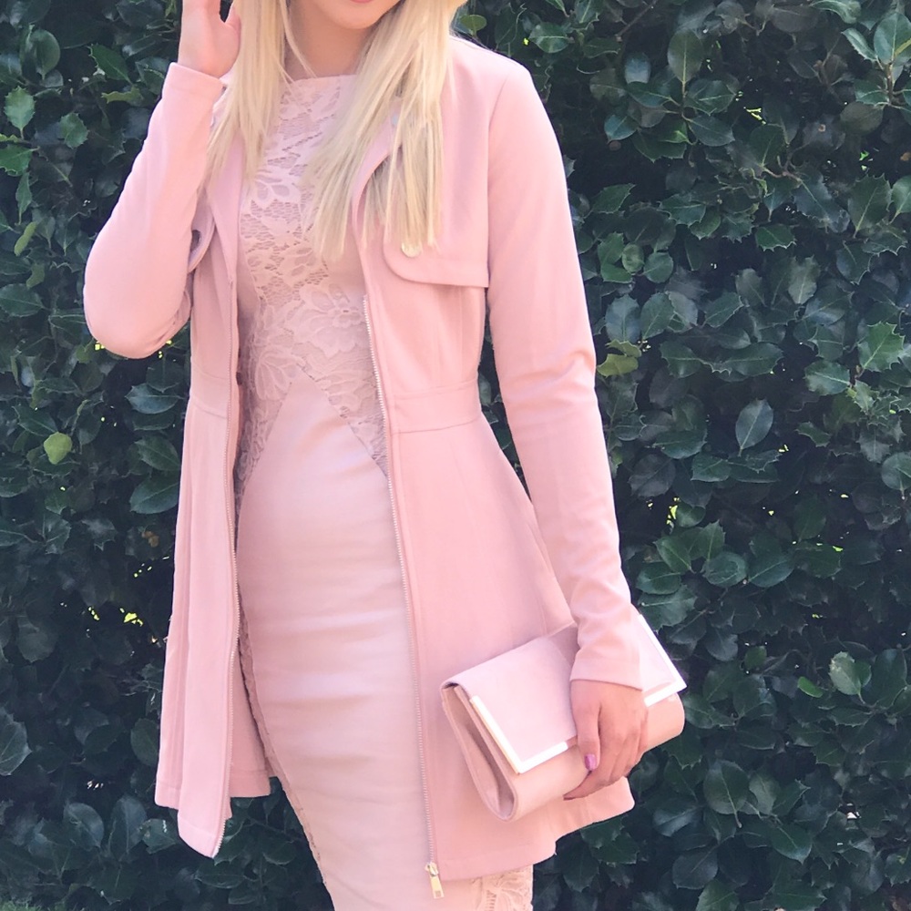 Pink Pea Coat